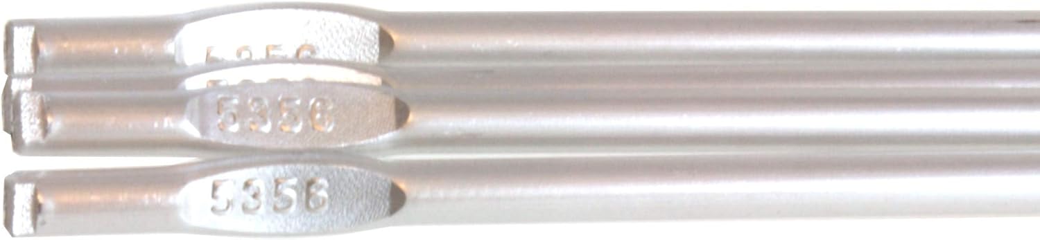 SÜA ER5356 – Barra de soldadura de aluminio TIG – 36 x 18 pulgadas (paquete de 2 libras)