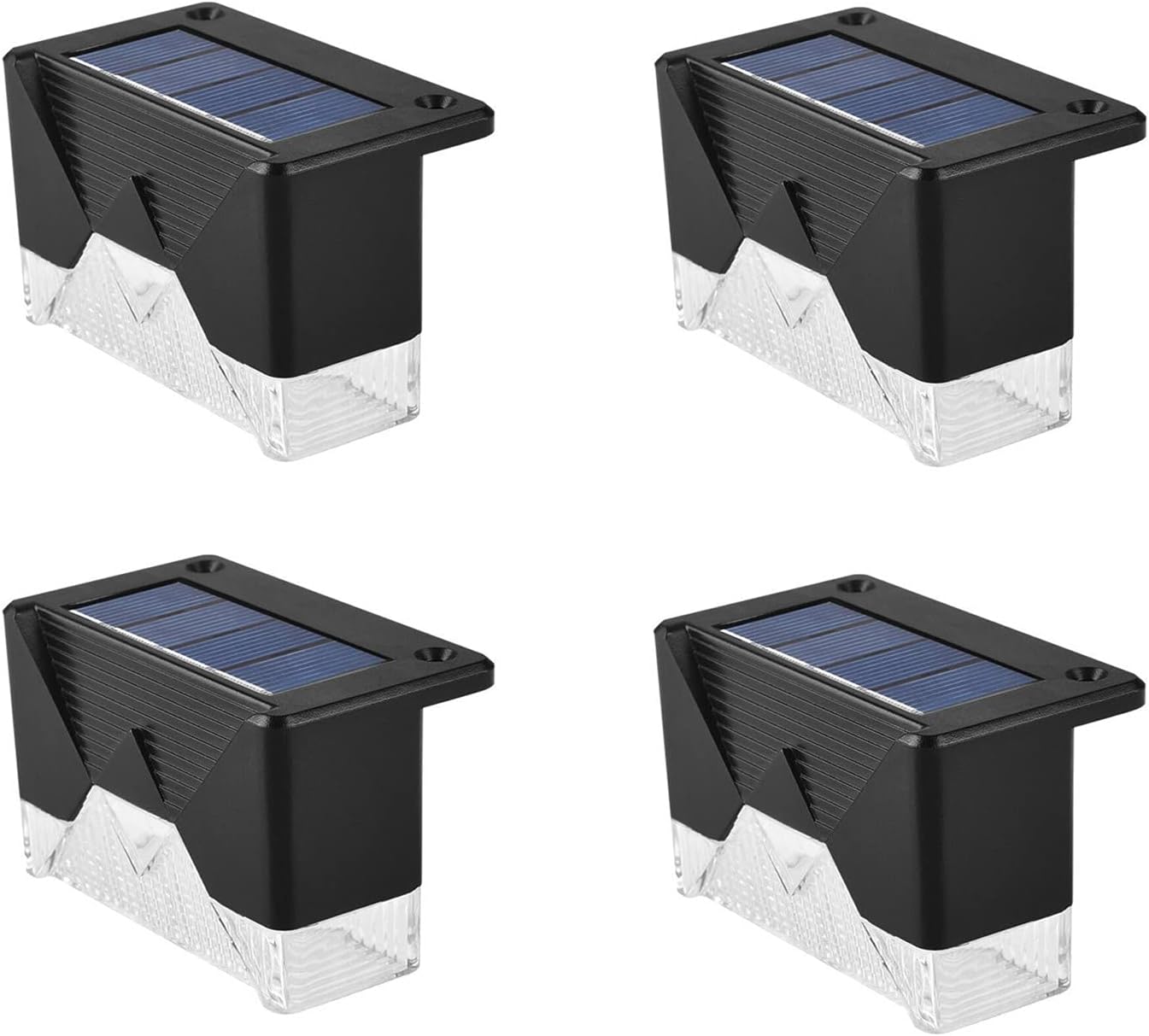 CTKcom Luces solares para exteriores, impermeables, 2 LED, impermeables, alimentadas por energía solar, para jardín, piscina, patio, terraza,