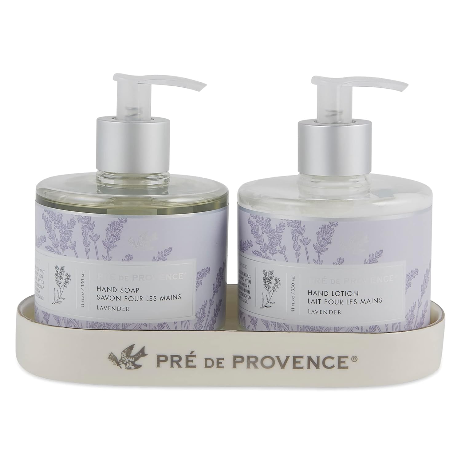 Pre de Provence Collection Liquid Hand Soap, Sooths & Softens while Cleansing, Enriched with Shea Butter, Vitamin E & Glycerin, Soft & Soothing, 11