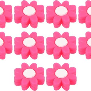 PATIKIL Paquete de amortiguador de vibración de raqueta de tenis, amortiguador de cuerda de silicona suave PATIKIL Paquete de amortiguador de vibración de raqueta de tenis, amortiguador de cuerda de silicona suave