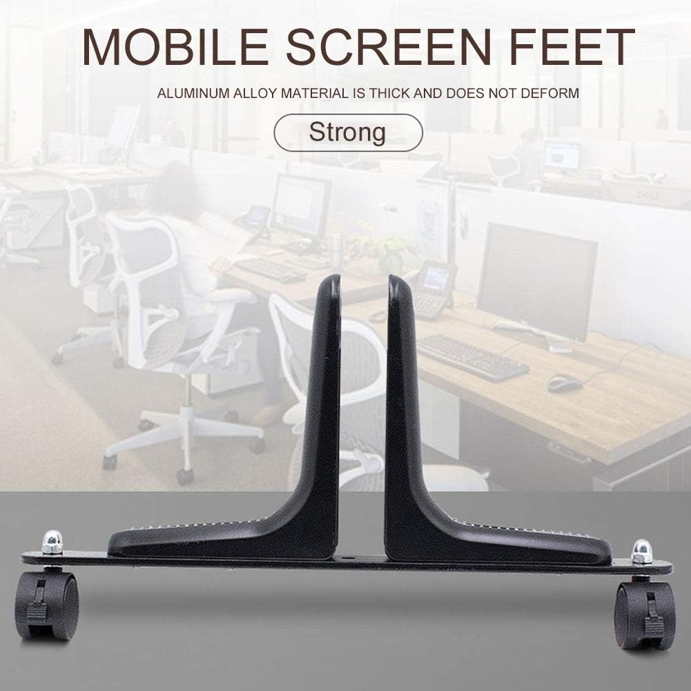 Soporte para pantalla de privacidad, soporte para pies, aleación de aluminio, moderno, estable, divisor de habitación, soporte de pantalla de