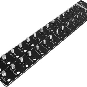 Comprobador de roscas de perno de tuerca, calibradores de perno métrico y pulgadas para comprobar el tamaño de un cierre de tuerca de rosca, 28 Comprobador de roscas de perno de tuerca, calibradores de perno métrico y pulgadas para comprobar el tamaño de un cierre de tuerca de rosca, 28