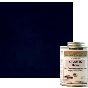 Ten Second Color (TSC) Concentrado de tinte para hormigón hace 1 galón (ébano) de grado profesional y fácil de usar. Colores llamativos brillantes. Ten Second Color (TSC) Concentrado de tinte para hormigón hace 1 galón (ébano) de grado profesional y fácil de usar. Colores llamativos brillantes.