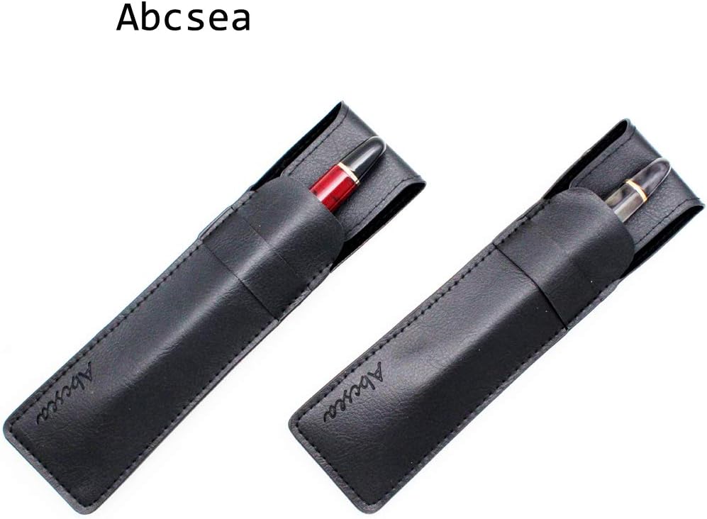 Juego de 2 bolígrafos Jinhao 450 de punta fina, color negro medio (flor verde y hierba roja), con 5 recambios estándar negros de 0.020 in