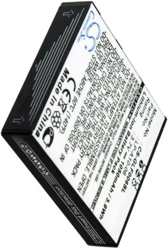 Batería de repuesto para Golf Buddy LP-A10-06, totalmente compatible con Tour, DSC-GB002, DSC-GB200, DSC-GB300, LP-A11-08, Pro Tour – (1050mAh