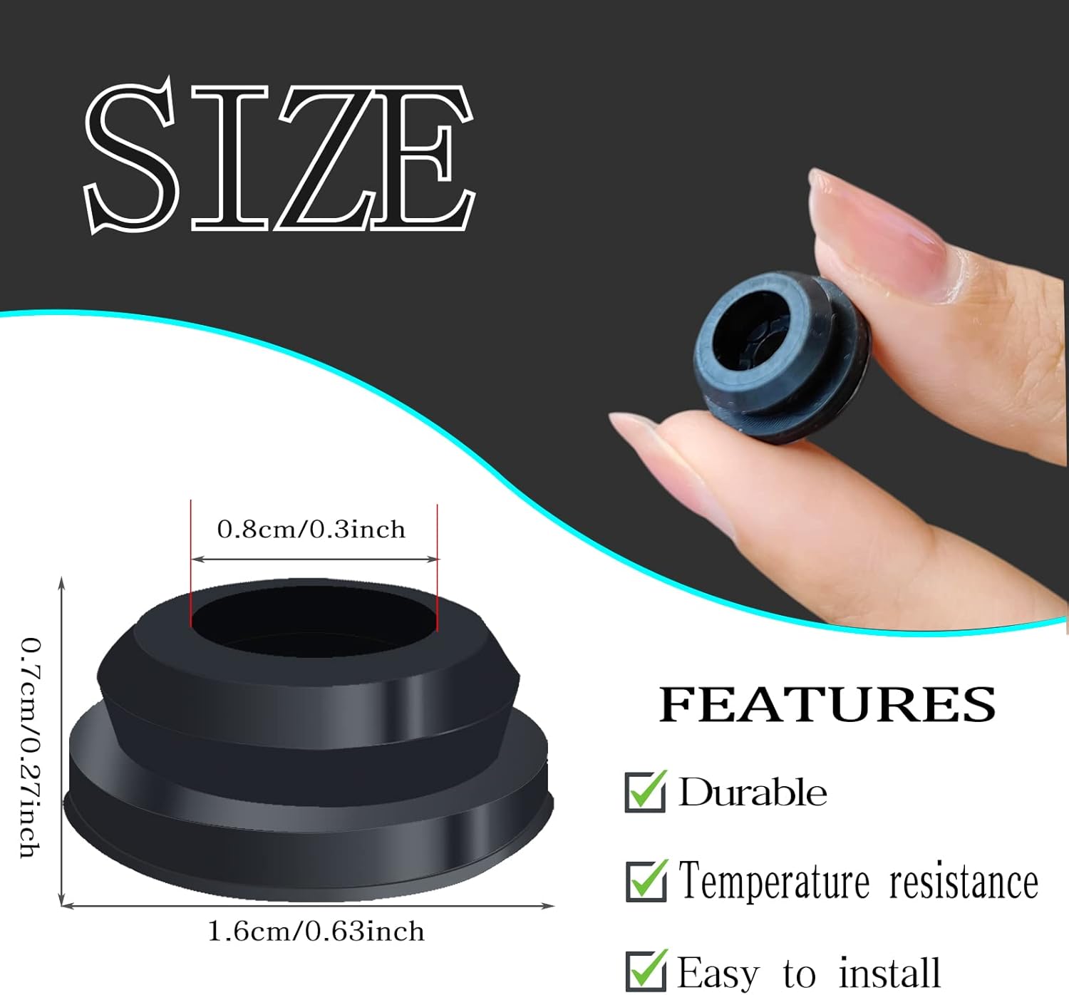 8 piezas Magic Chef Estufa de RV con ojales de goma para estufa de RV Suburbano, piezas para proteger tu estufa de cocina RV y cámper de arañazos