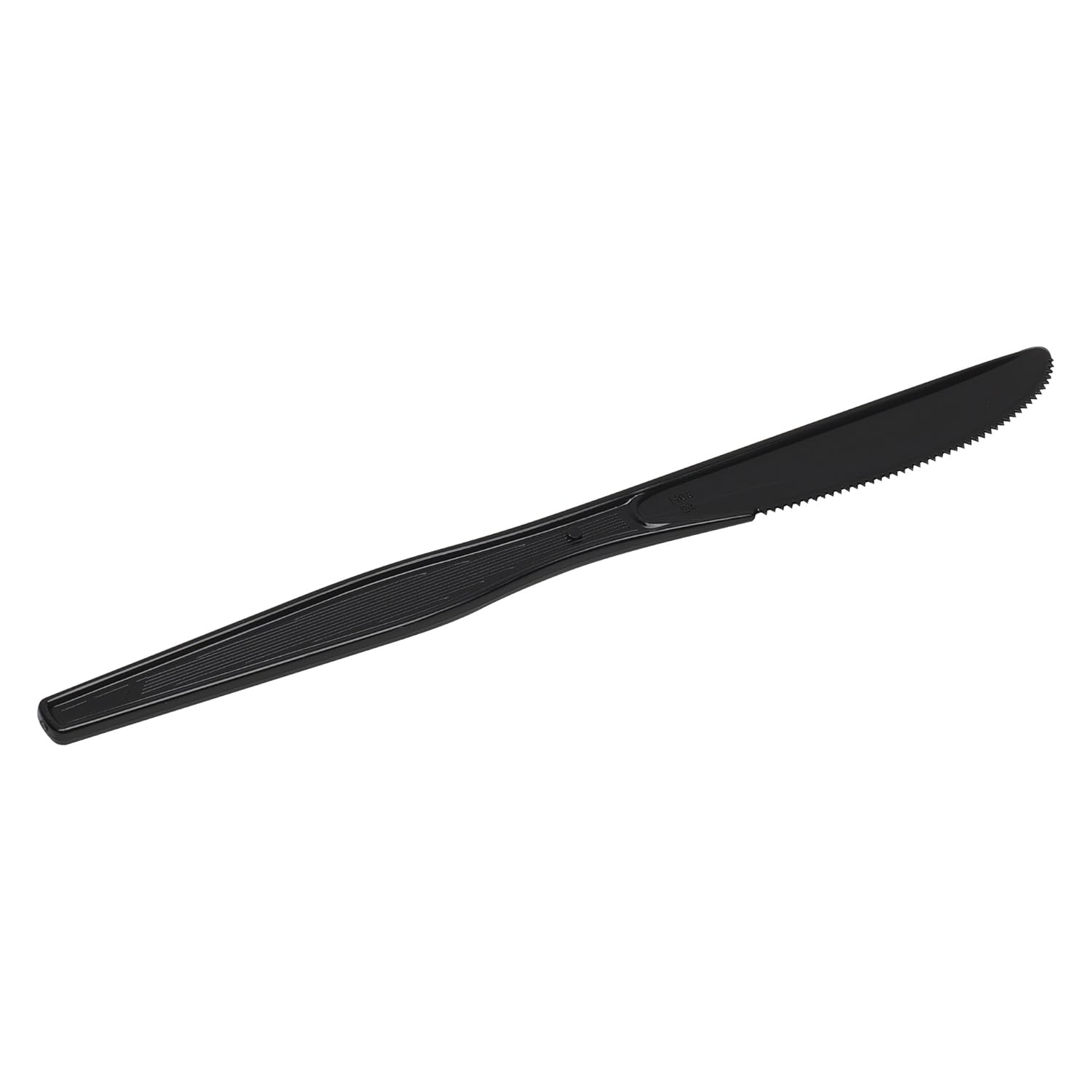 Dixie Cuchillo de plástico de polipropileno pesado de 7 pulgadas envuelto individualmente por GP PRO (Georgia-Pacific), negro, PKH53C (caja de 1,000)