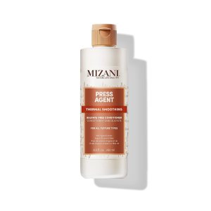 Mizani Press Agent – Acondicionador sin sulfatos  Desenreda el cabello para peinar con calor, soplar y prensa de seda  Sella el cabello de la Mizani Press Agent – Acondicionador sin sulfatos  Desenreda el cabello para peinar con calor, soplar y prensa de seda  Sella el cabello de la