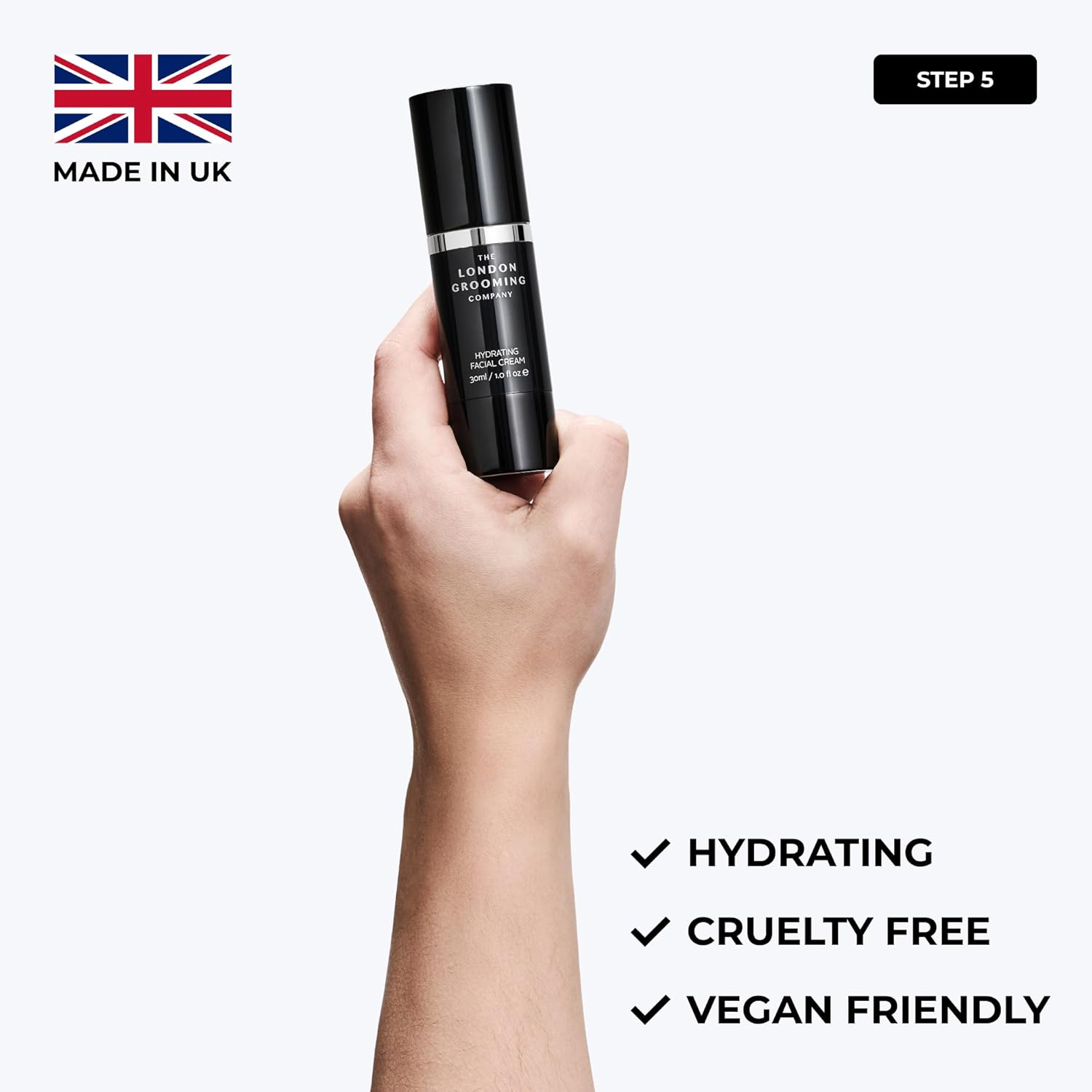 The London Grooming Company Caja de regalo para el cuidado de la piel  Rutina completa de cuidado de la piel de 5 pasos  Cuidado de la piel para
