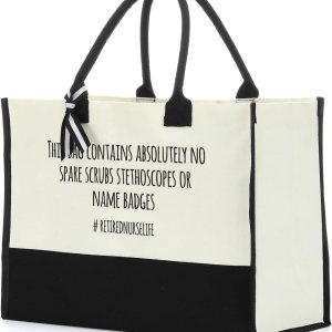 Regalos para enfermeras, bolsa de mano para la escuela de enfermería, regalos de jubilación para mujeres, jubiladas, mamá, sus amigos, compañeros de Regalos para enfermeras, bolsa de mano para la escuela de enfermería, regalos de jubilación para mujeres, jubiladas, mamá, sus amigos, compañeros de