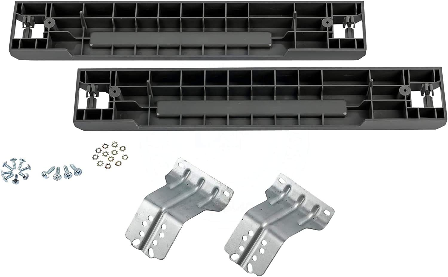 Kit de apilamiento de electrodomésticos mejorado de por vida compatible con lavadora y secadora Samsung, carga frontal de 27 pulgadas SKK-7A, SK-5A,