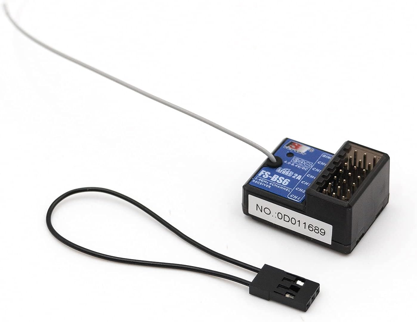 Flysky FS-BS6 Receptor 2.4Ghz 6CH AFHDS2 para Flysky FS-GT5 FS-IT4S Transmisor