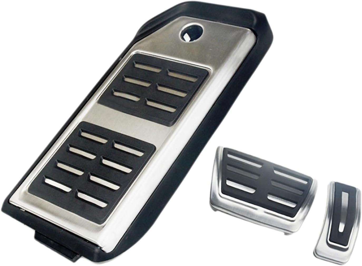 Compatible con Q7 SQ7 Q8 2016-2020 Porsche Cayenne 2018-2020 ATMT – Placa de pedales de freno con acelerador de combustible (color  1 unidad)