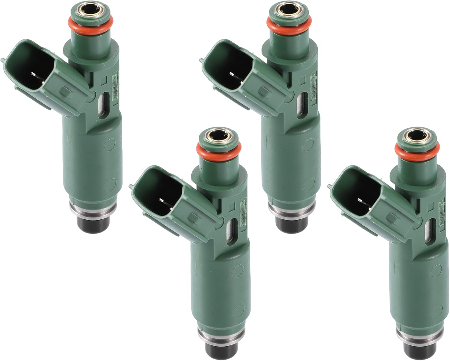 X AUTOHAUX Inyector de combustible del coche de 4pcs 23250-22040 para Toyota Celica 2000-2005 para Toyota Corolla 1999-2006 para Toyota Matrix