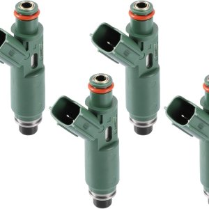 X AUTOHAUX Inyector de combustible del coche de 4pcs 23250-22040 para Toyota Celica 2000-2005 para Toyota Corolla 1999-2006 para Toyota Matrix X AUTOHAUX Inyector de combustible del coche de 4pcs 23250-22040 para Toyota Celica 2000-2005 para Toyota Corolla 1999-2006 para Toyota Matrix