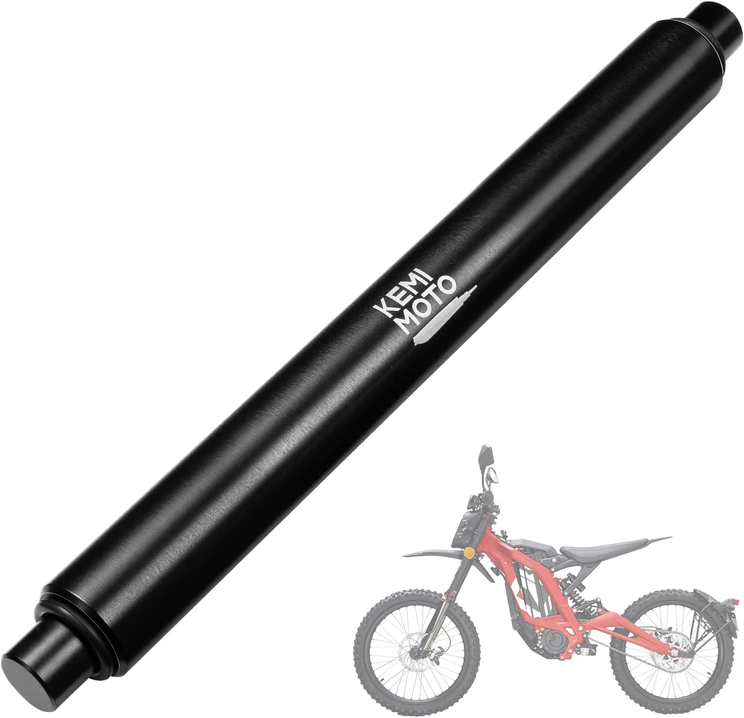 KEMIMOTO Soporte de estriberas compatible con Sur Ron Light Bee X y S X260 X160 Motocicleta Dirt Bike Negro