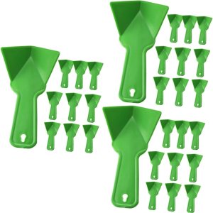 DOITOOL 30 Uds. Yin y Yang cuernos de plástico para moldear esquina, herramienta de enlucido de 90 grados, herramienta de enlucido, herramienta DOITOOL 30 Uds. Yin y Yang cuernos de plástico para moldear esquina, herramienta de enlucido de 90 grados, herramienta de enlucido, herramienta