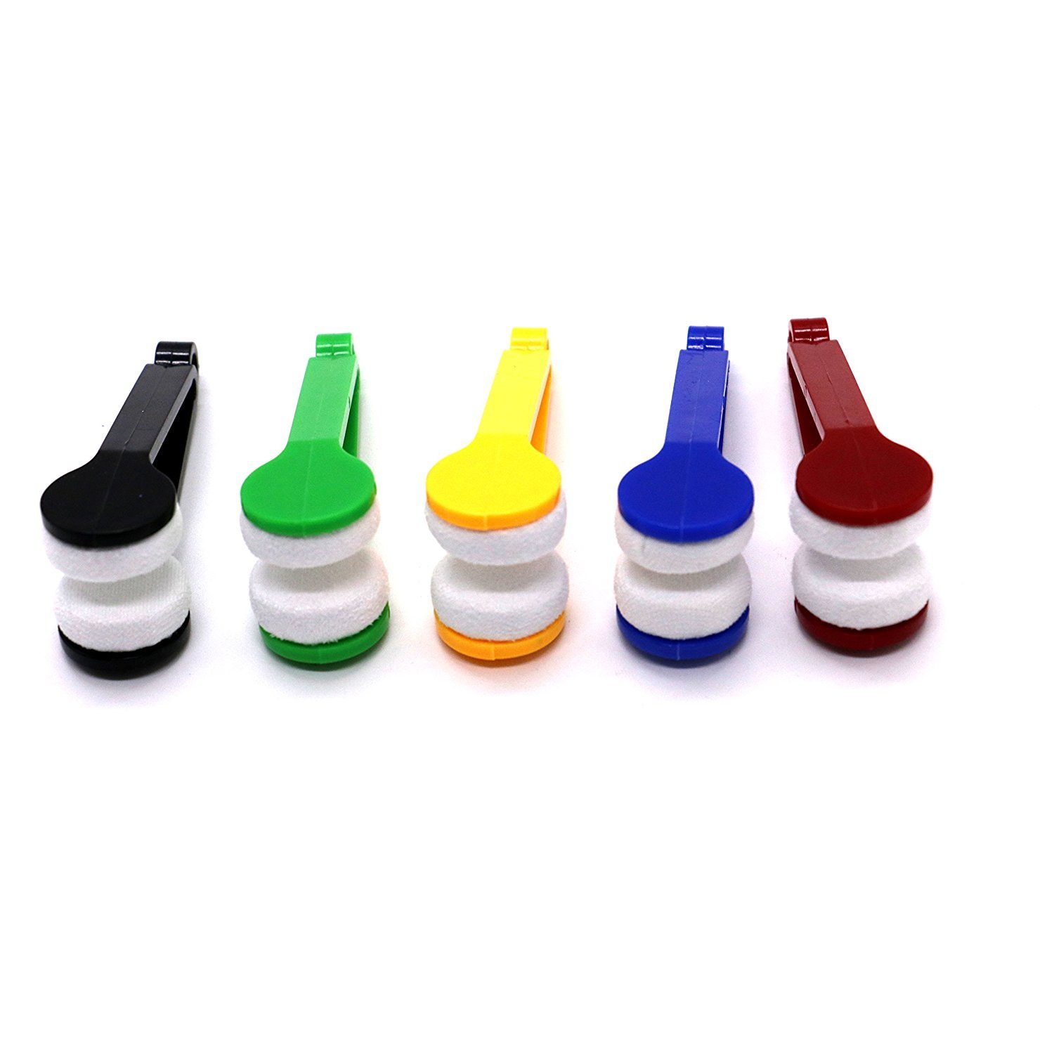 12 piezas de mini gafas de sol, gafas de microfibra limpiador de gafas de microfibra cepillo suave herramienta de limpieza mini gafas de microfibra