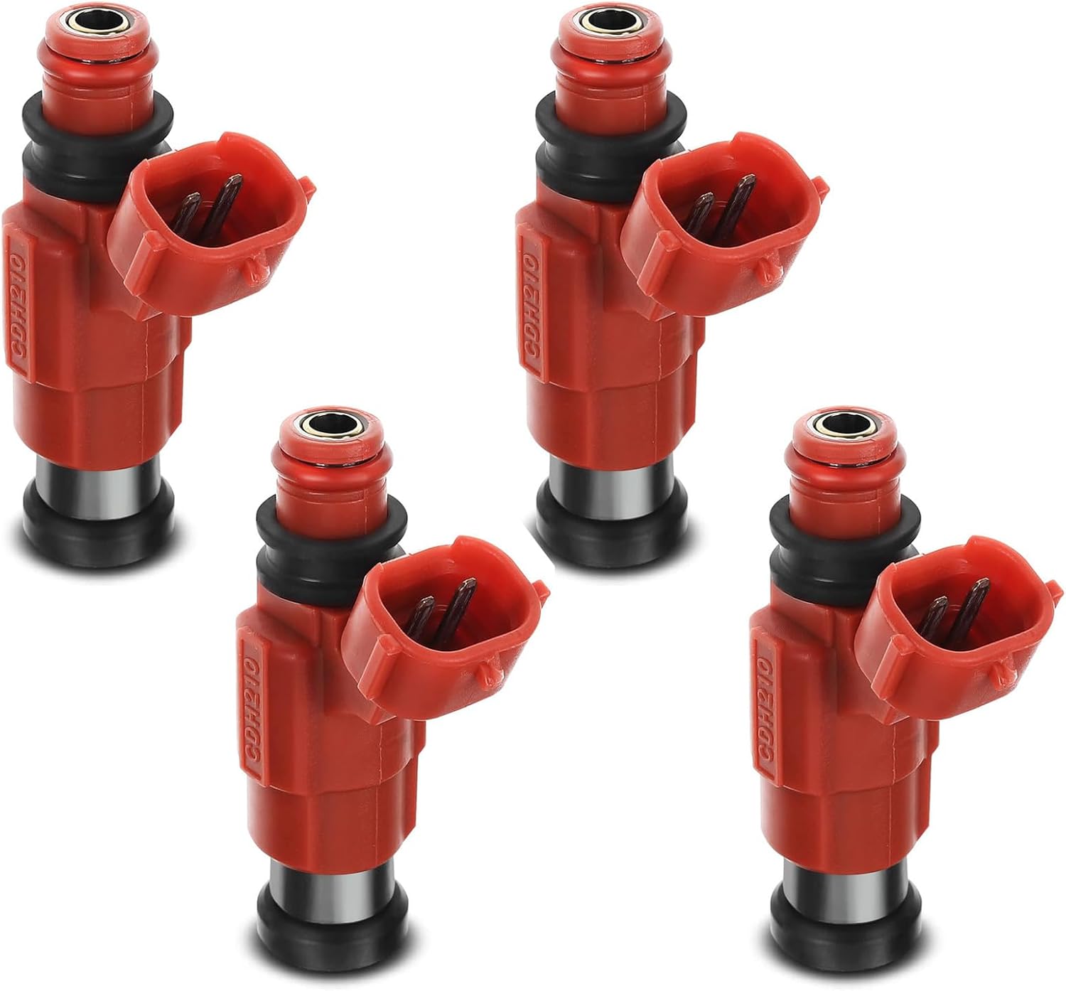 A-Premium Inyectores de combustible compatibles con Mitsubishi Mirage 1997 1998 1999 2000 2001 2002, Lancer 2002 2003, 1.8L 2.0L, gas, juego de 4,