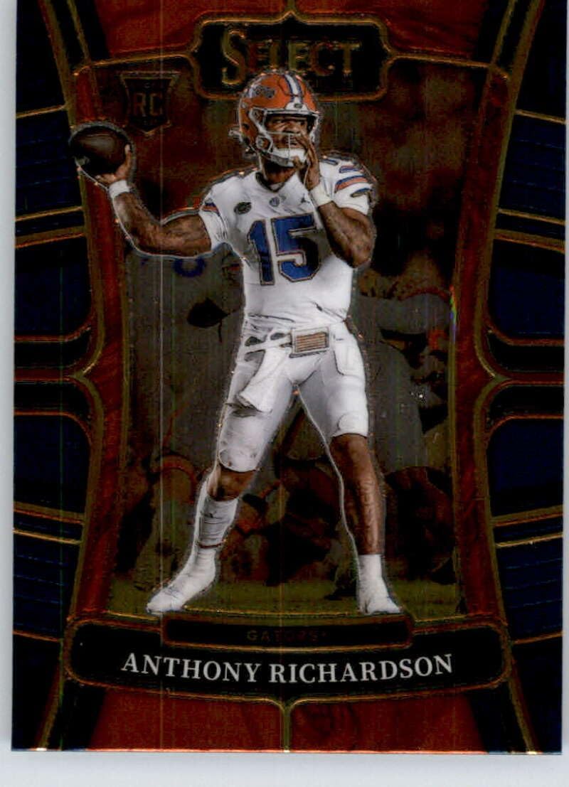 2023 Panini Select Draft Picks Blue #4 Anthony Richardson Florida Gators Concourse RC Rookie Card Official NCAA Football Card in Raw (NM or Better)