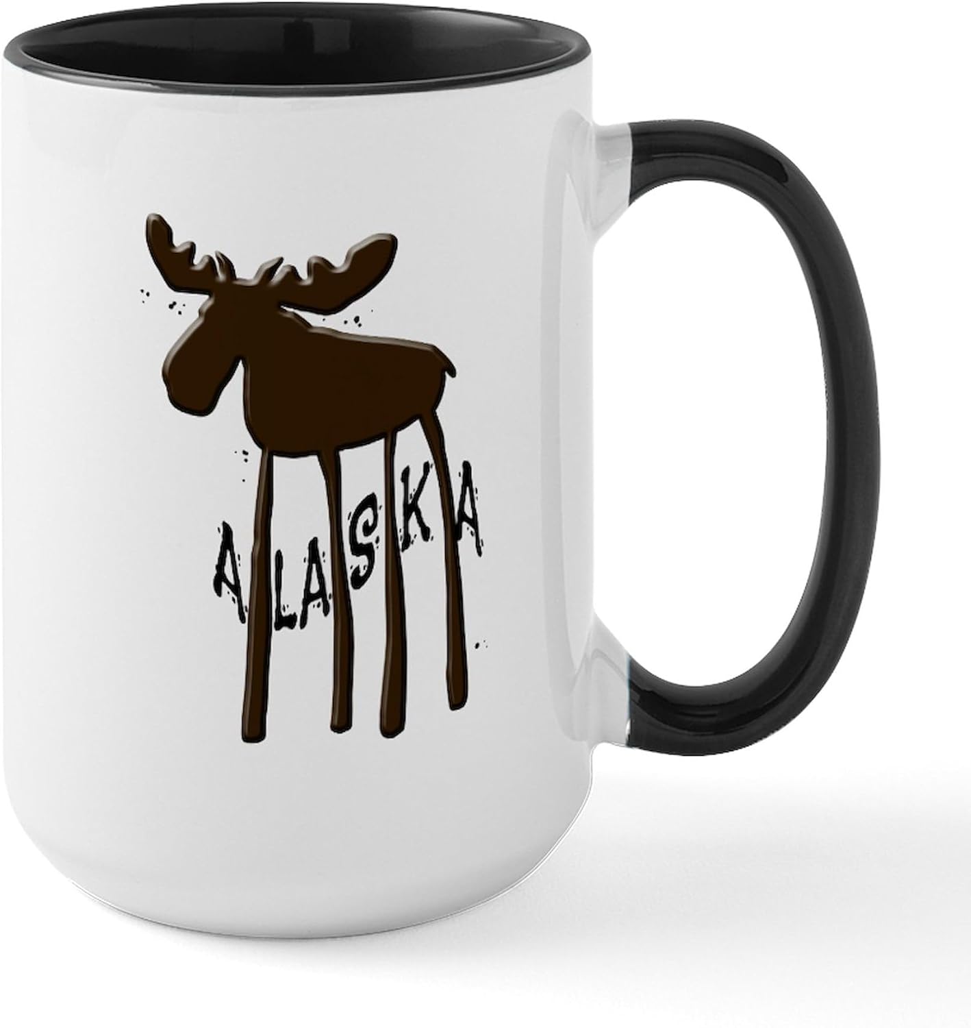 CafePress Alaska – Taza grande de cerámica (15.0 fl oz)