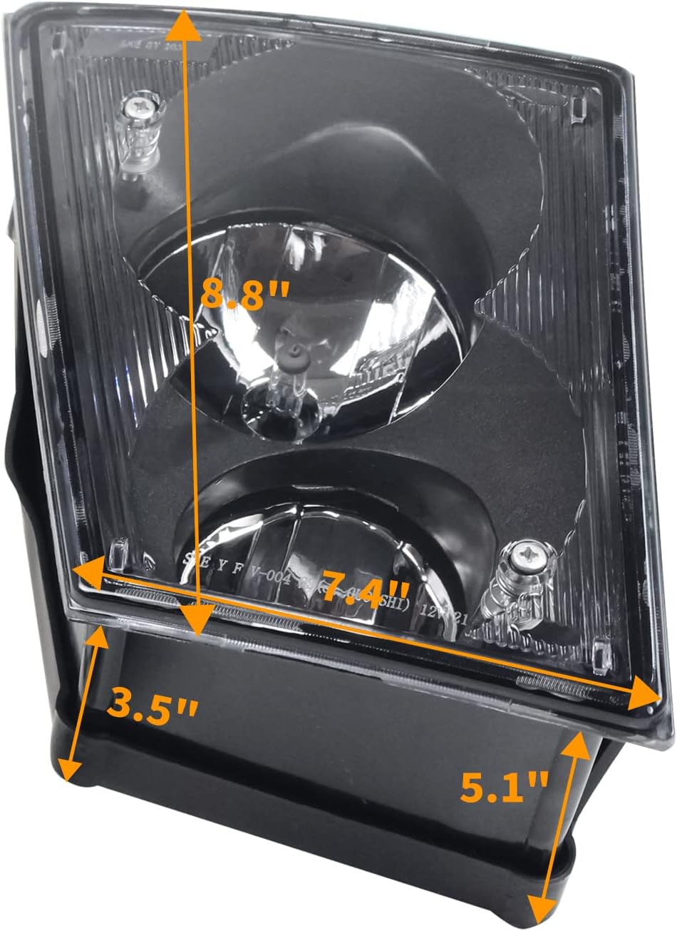 CPOWACE Faros antiniebla compatibles con Volvo VNL VNM VNX VN 2004-2017, repuesto para semirremolque, pasajero izquierdo, compatible con accesorios