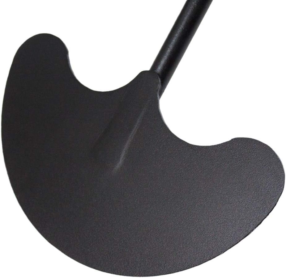Bully Tools 92390 Levantador de césped de calibre 12 con mango de fibra de vidrio D-Grip y vástago de acero