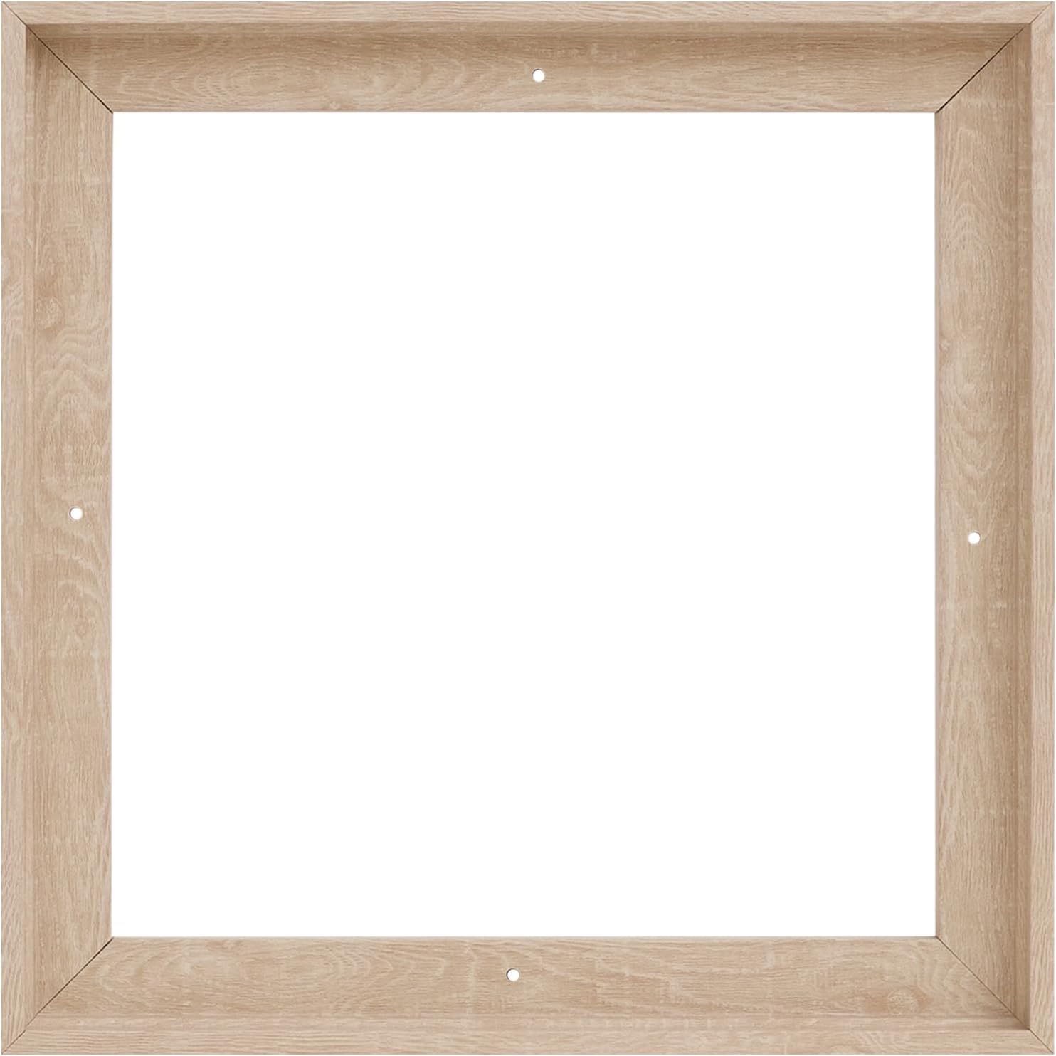 Marco flotante de 16 x 16 pulgadas para pinturas en lienzo de profundidad de 34 (0.75 pulgadas), impresiones en lienzo, paneles de lienzo de madera,