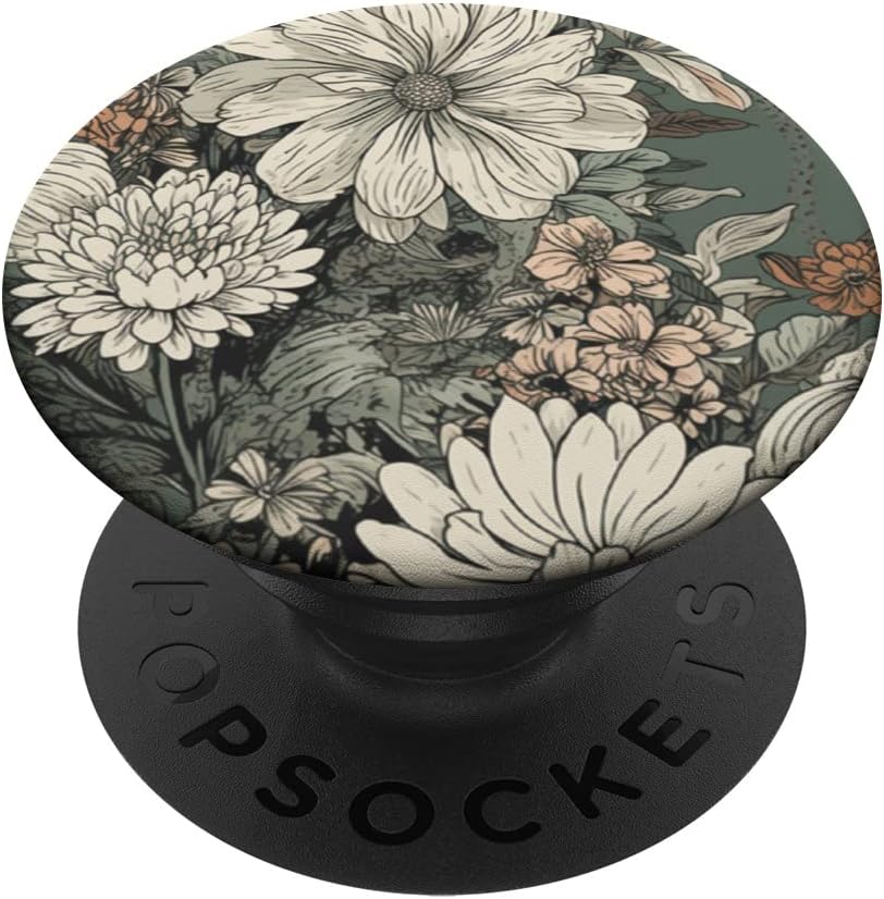 Con PopSockets de flores silvestres PopGrip intercambiables