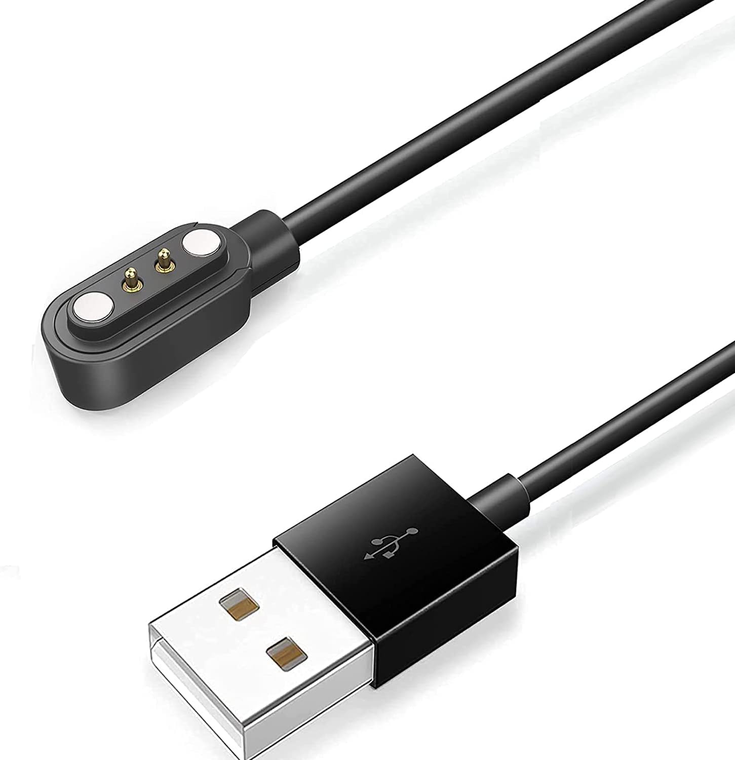 Compatible con el cargador de reloj inteligente Hwagol, cable de carga USB magnético Lamshaw compatible con reloj inteligente Hwagol Z40 de 1.85