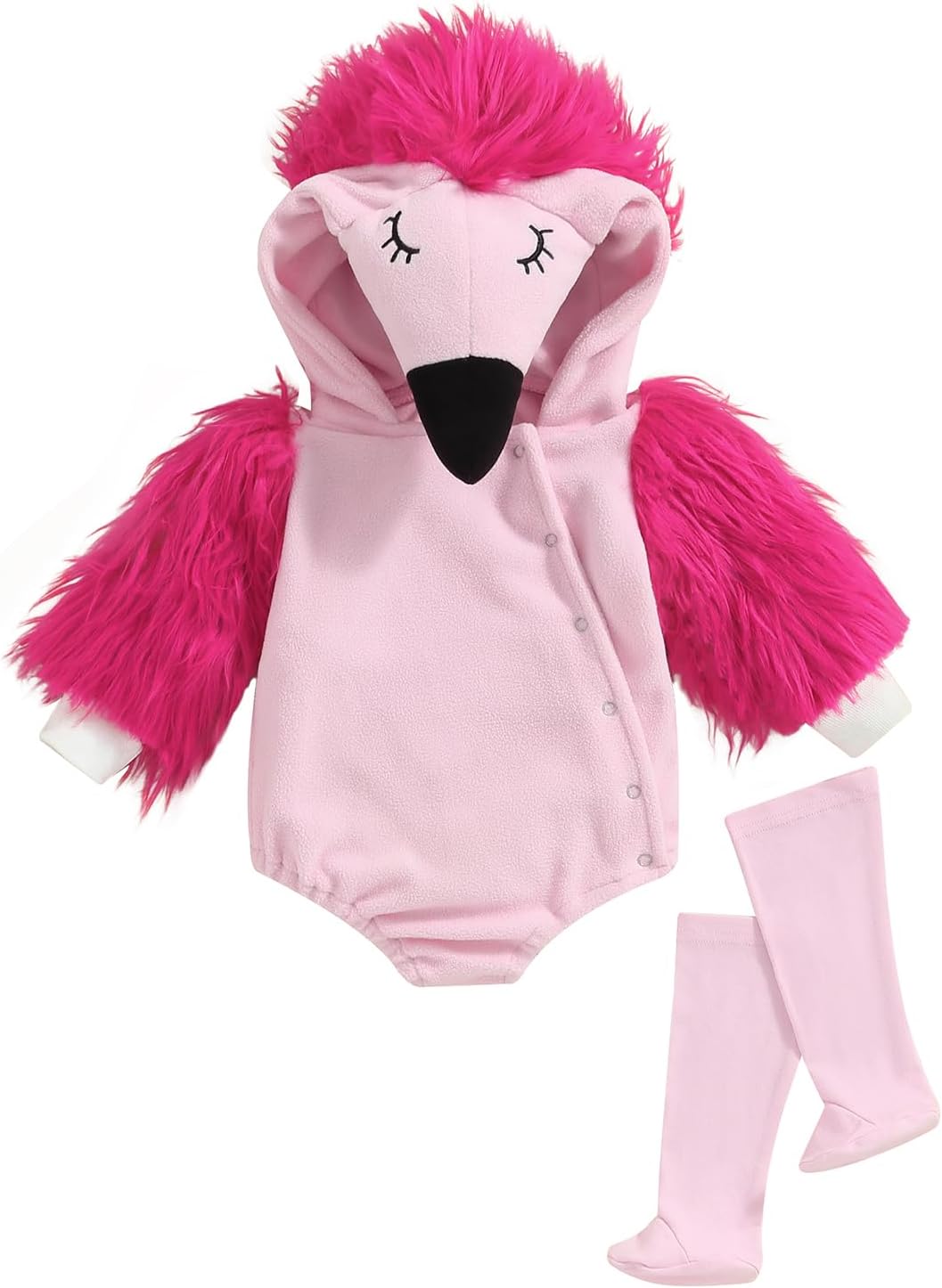 Disfraz de Halloween para bebé, niño, niña, disfraz de frutas de animales, con cremallera, con capucha, medias para cosplay