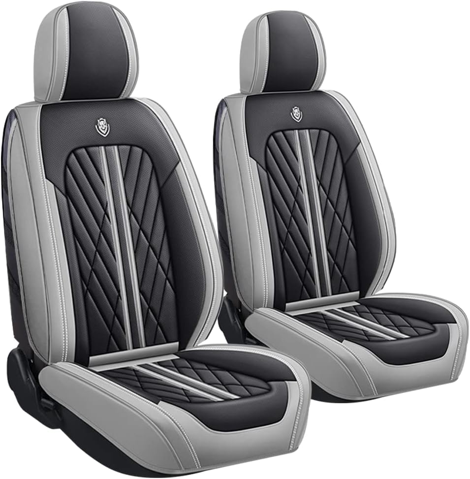 Funda de asiento de automóvil para Mazda CX-90 2024, 2 asientos, de piel napa, impermeable, antideslizante, compatible con bolsa de aire, fácil de