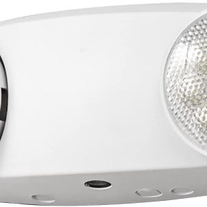 TANLUX Luces de emergencia LED con batería de respaldo, luces de emergencia comerciales ajustables de dos cabezales, certificación UL, CA 120277 V, TANLUX Luces de emergencia LED con batería de respaldo, luces de emergencia comerciales ajustables de dos cabezales, certificación UL, CA 120277 V,