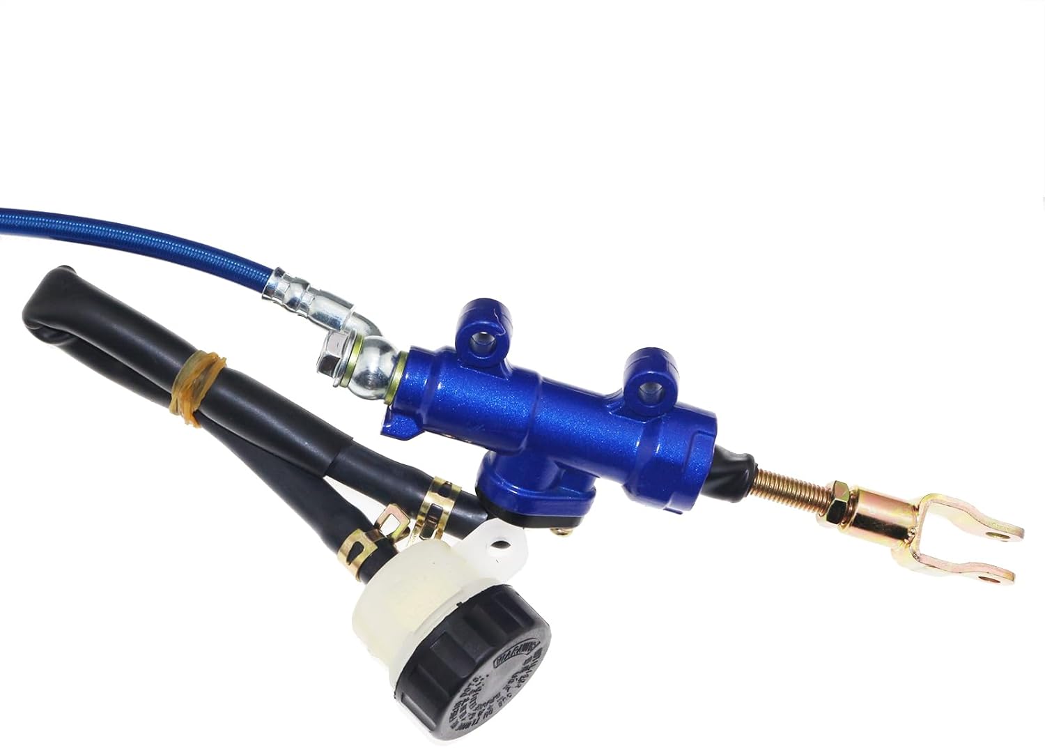 PRO BAT Kit de cilindro maestro de pinza de freno hidráulico trasero con pastilla de freno adicional para cuatro ruedas Baja para Go Kart carrito de