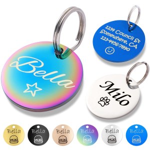 Dogs Cats ID Tags Personalized Lovely Symbols Pets Collar Name Accessories Simple Custom Engraved Products Dogs Cats ID Tags Personalized Lovely Symbols Pets Collar Name Accessories Simple Custom Engraved Products