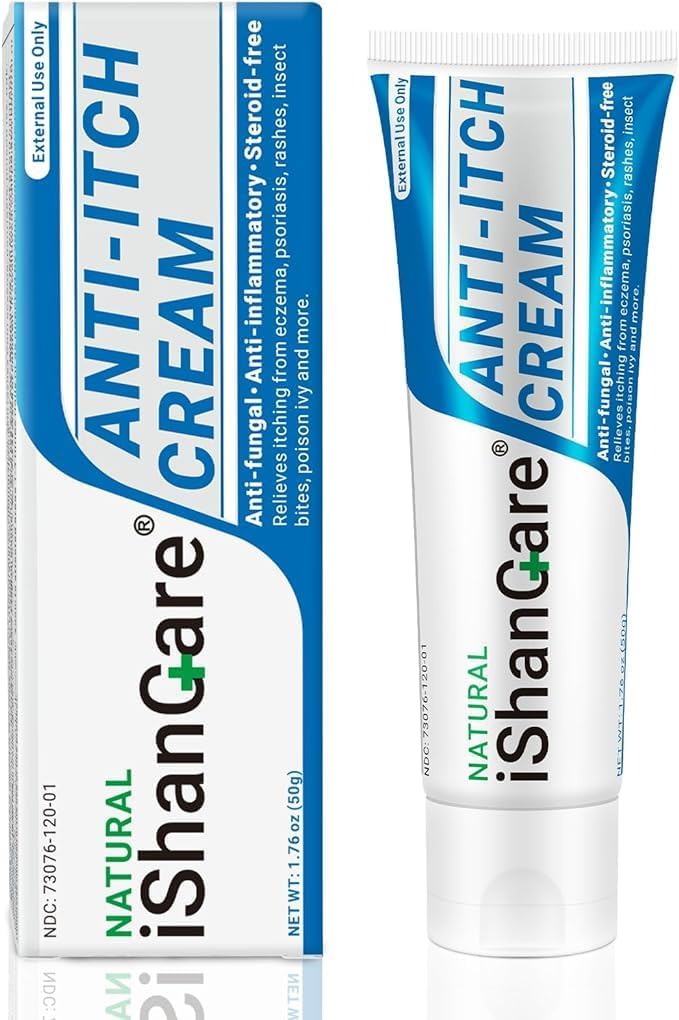 Crema calmante antipicazón extra fuerte ungüento para aliviar la picazón de la piel, para picazón de cuerpo completo causado por cambios