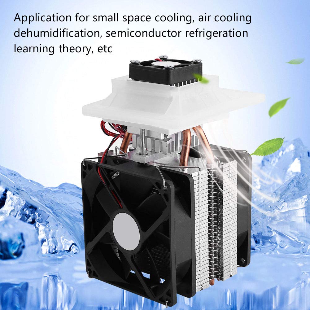 12V Semiconductor Refrigeración Termoeléctrica Peltier Sistema de deshumidificación Enfriador Ventilador Sistema de Enfriamiento Kit