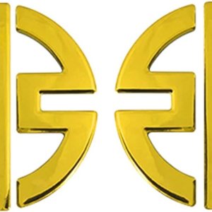 Calcomanías 3D con logotipo de motocicleta para Kawasaki Z800 Z900 Z650 H2 H2R accesorio para cabeza de motocicleta (color dorado) Calcomanías 3D con logotipo de motocicleta para Kawasaki Z800 Z900 Z650 H2 H2R accesorio para cabeza de motocicleta (color dorado)