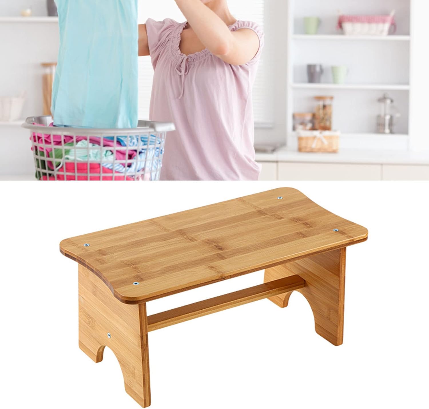 Taburete para debajo del escritorio, alivia la fatiga y la presión debajo del escritorio, cómodo soporte para los pies, diseño antideslizante,