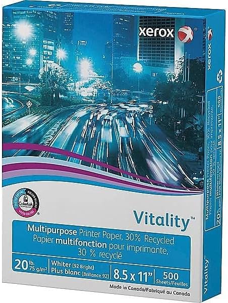 Xerox Vitality 3R06296 – Papel multiusos (8,5 x 11 pulgadas)