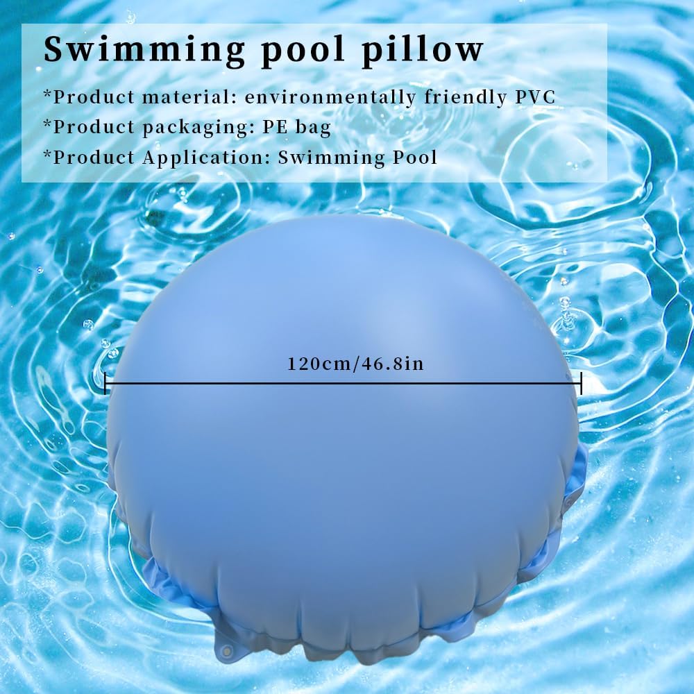 Almohadas de piscina resistentes al frío para piscina sobre Gound