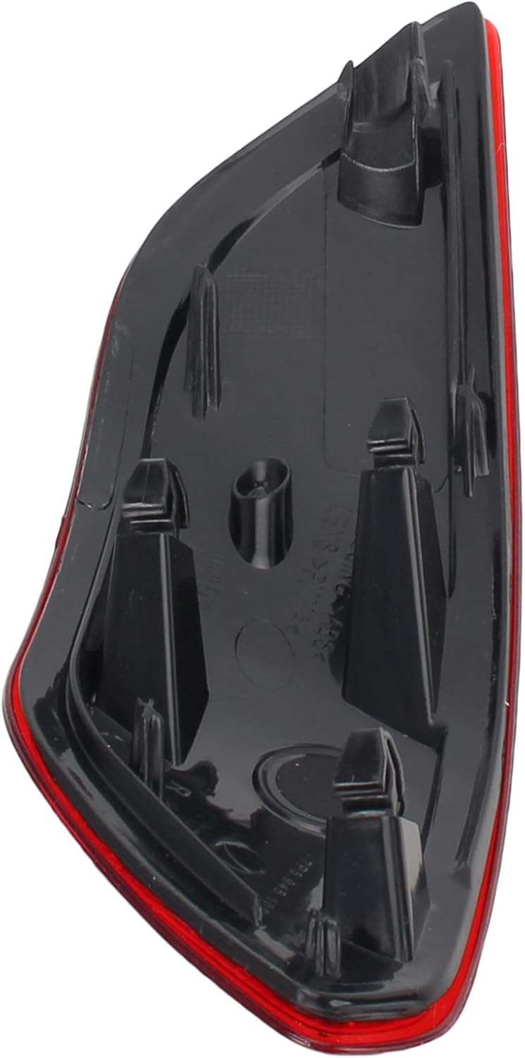AUTOKAY Reflector De Moldura De Parachoques Trasero Derecho Se Ajuste Para Porsche Cayenne 2011-2014# 95863110600 – Rojo