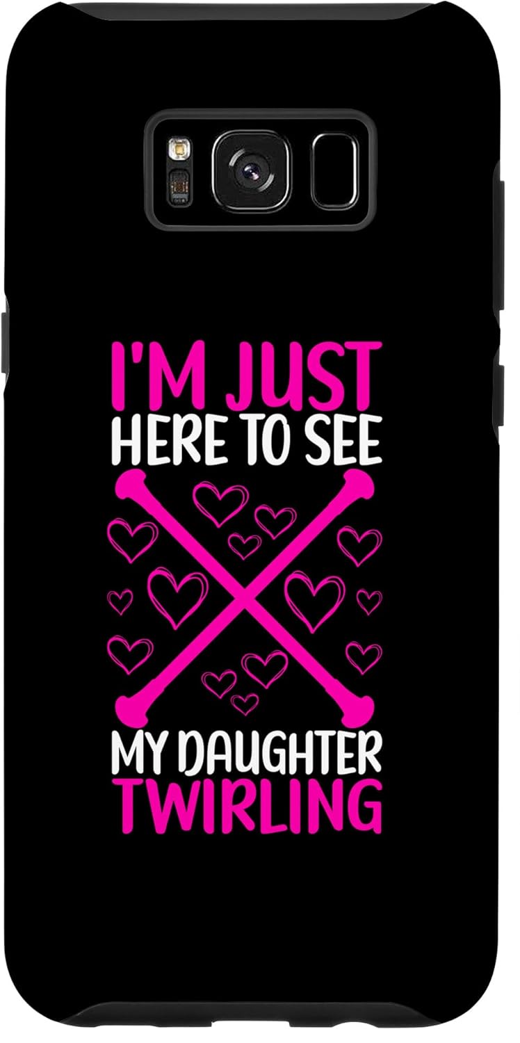 Galaxy S8+ Baton Twirling Mom Majorette Baton Twirler Case