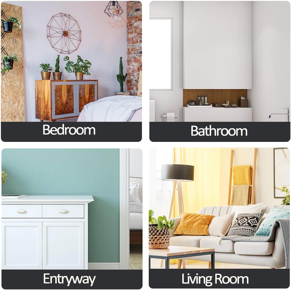 Henf Cómoda de madera con 4 cajones para armario, adecuada para dormitorio, sala de estar y pasillo (4 cajones negros)