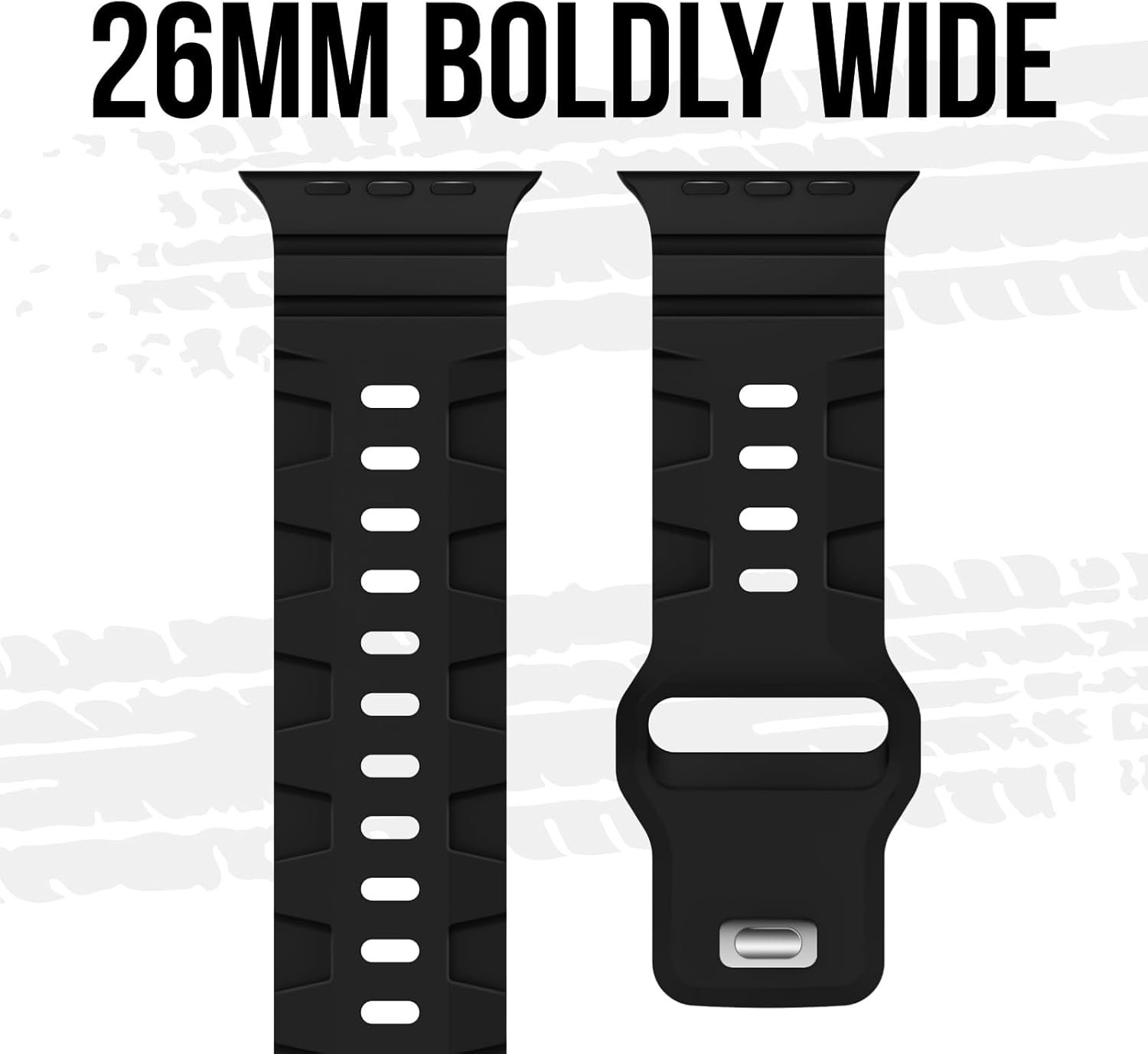 Suitisbest Correas deportivas compatibles con Apple Watch Ultra BandApple Watch Ultra 2 Band 1.929 in 1.772 in 1.732 in 1.654 in para hombres,