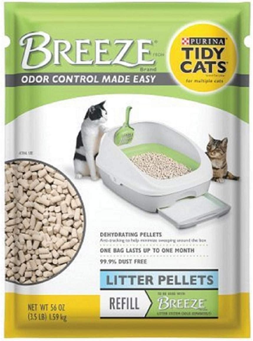 Tidy Cats Breeze Cat Breeze – Pellets de arena (3.5 libras (paquete de 6))