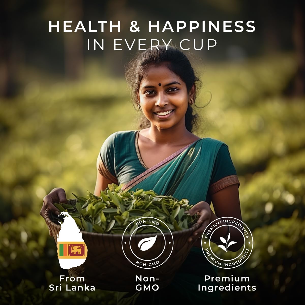 Gya Tea Co K-Cups de té negro helado para Keurig, té K Cups altamente cafeinado sin azúcar, cápsulas de té Keurig para preparación K-Cup, té negro