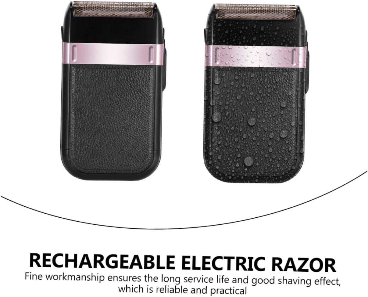 FRCOLOR 1 juego de afeitadora eléctrica masculina afeitadora facial maquinilla de afeitar recta para hombres afeitadora de barba afeitadora