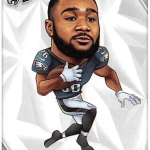 2020 Panini NFL Stickers Football #327 Miles Sanders Philadelphia Eagles Fathead Official 1.5 X 2.5 Inch Album Sticker 2020 Panini NFL Stickers Football #327 Miles Sanders Philadelphia Eagles Fathead Official 1.5 X 2.5 Inch Album Sticker