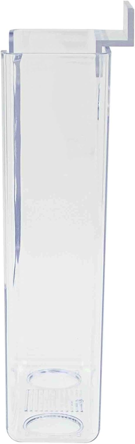 Marketing Holders Paquete de 4 soportes para folletos con accesorios para colgar, estante transparente para trípticos y folletos de 4 pulgadas de